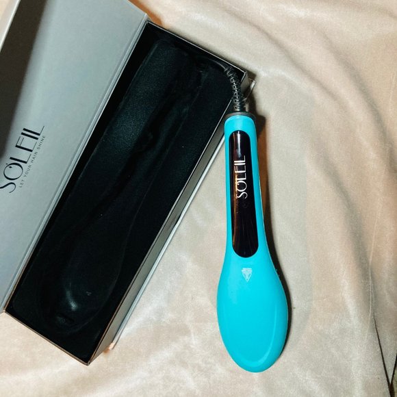 SOLEIL HAIR Heat Brush 2.0 Turquoise NIB! $350 - Picture 13 of 13